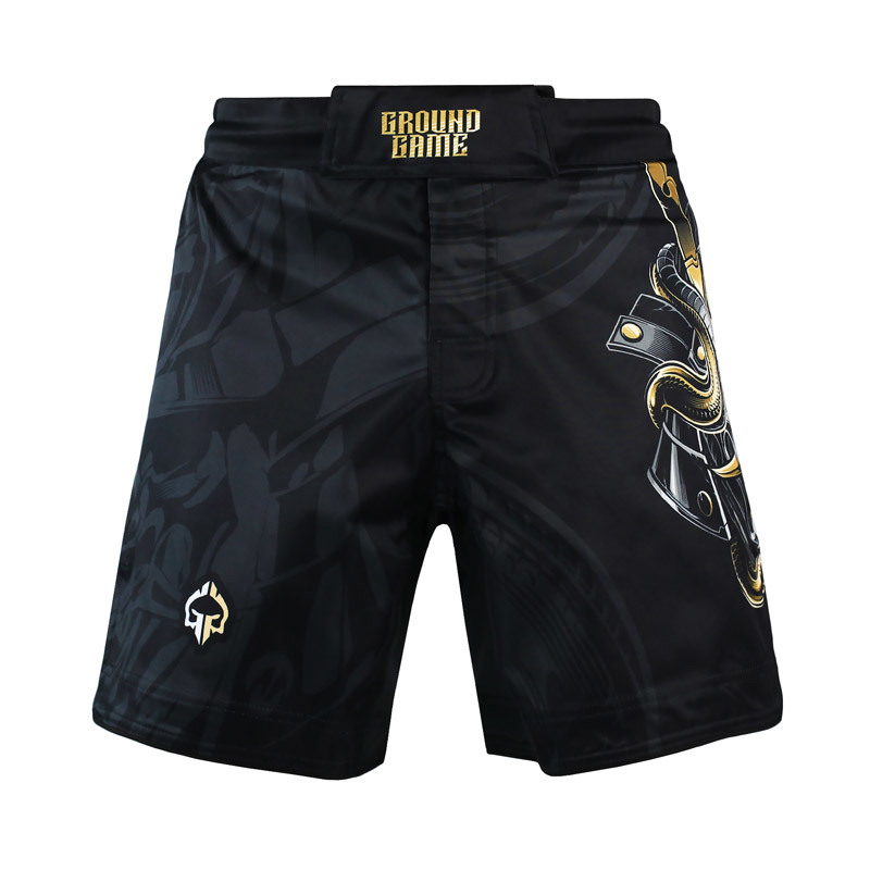 GROUNDGAME oni FIGHTSHORTS - BLACK